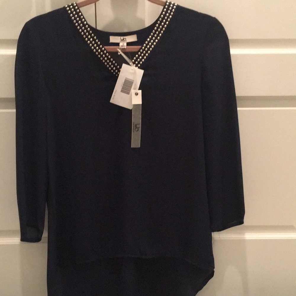 Navy long shirt